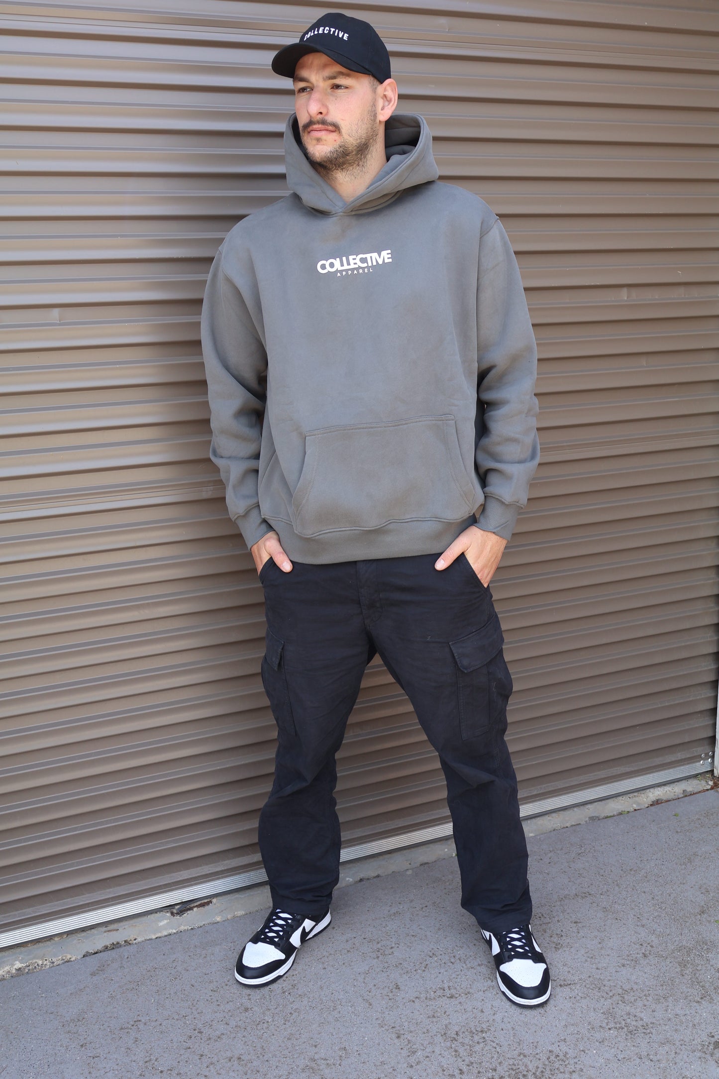 S1 - OVERSIZED HOODIE (LIVID GREY)